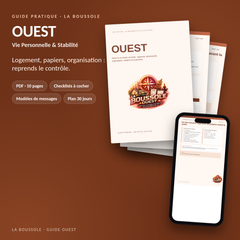 Guide OUEST Vie personnelle & Stabilité — couverture du PDF La Boussole